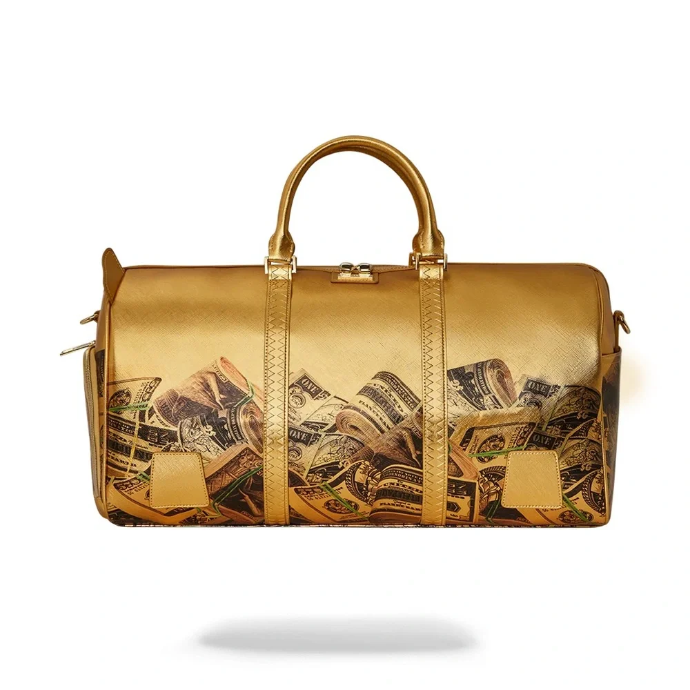 Sprayground Squid Game Collab Piggy Bank Duffle